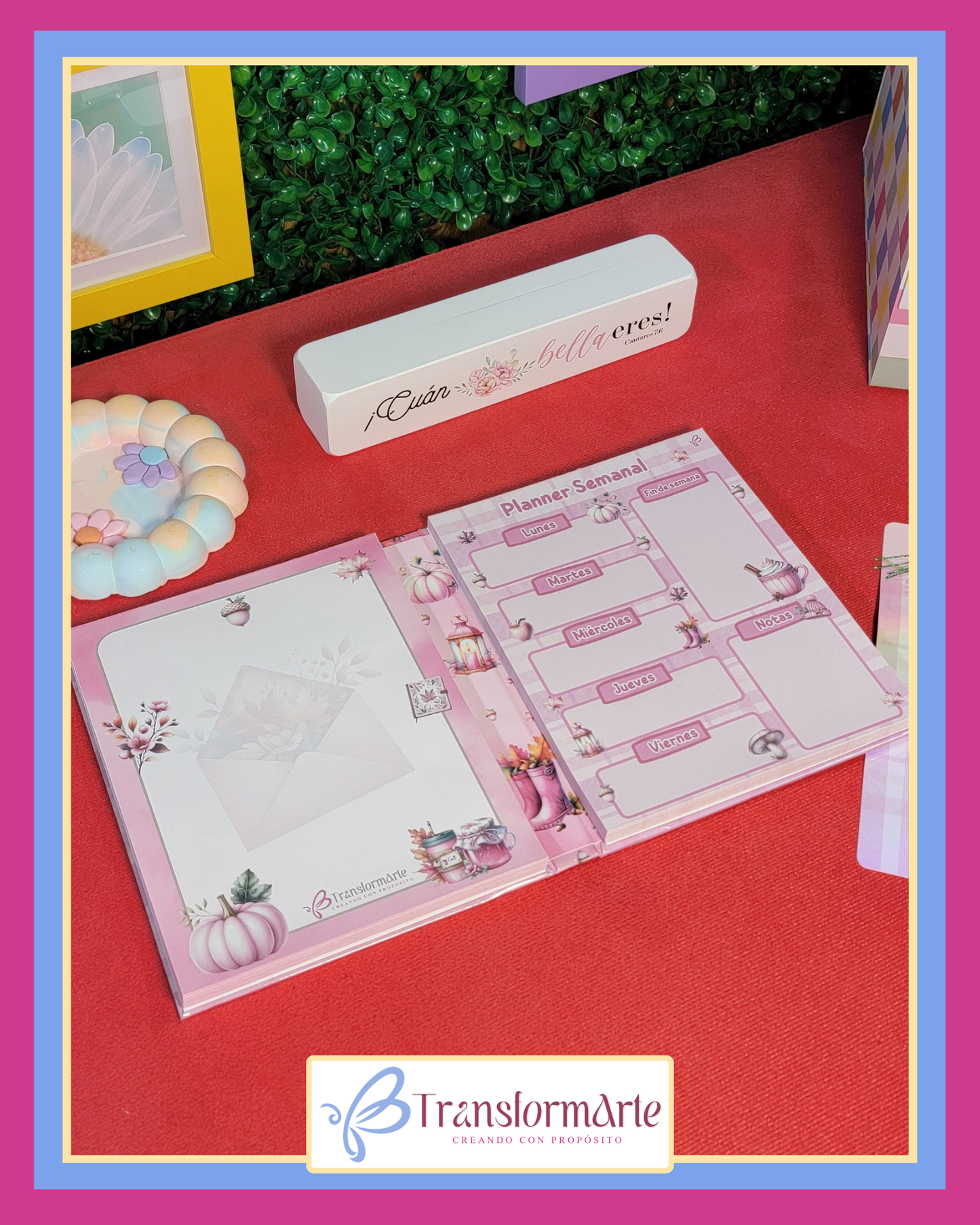 Set de Papelería “Amor Eterno” 🍁