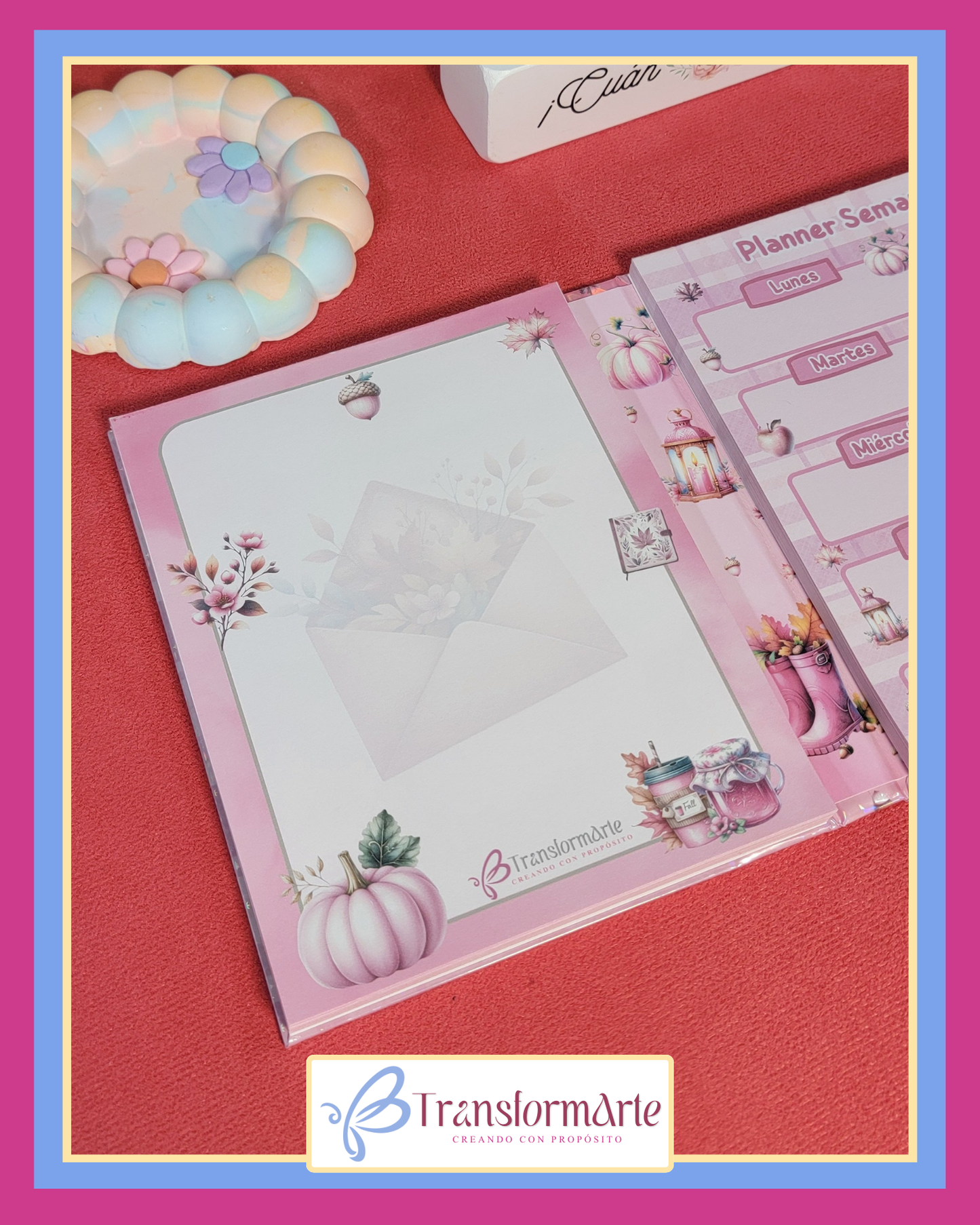 Set de Papelería “Amor Eterno” 🍁