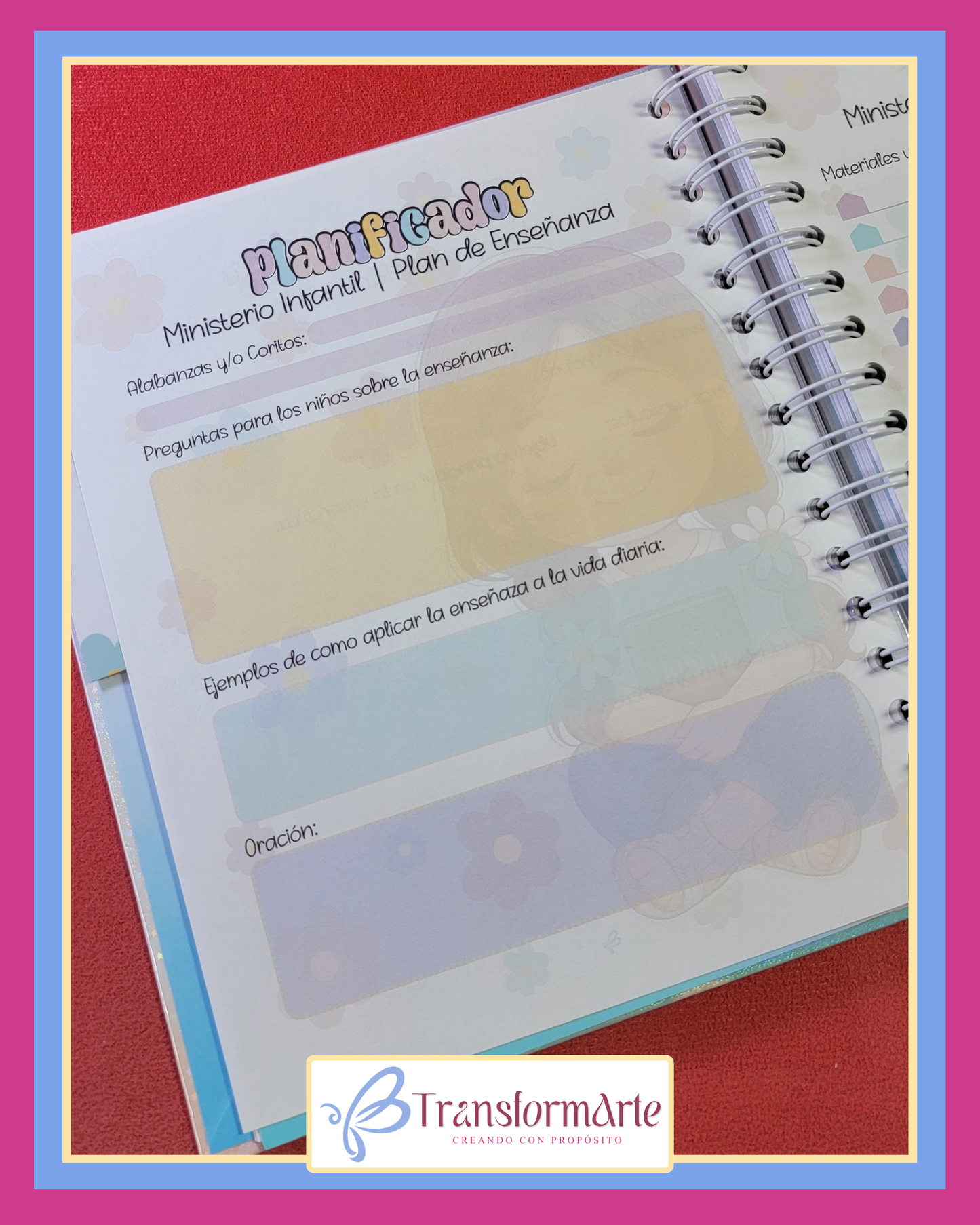 Planificador para Maestra del Ministerio Infantil