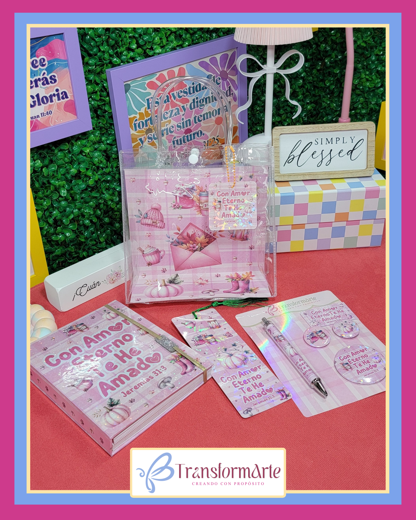 Set de Papelería “Amor Eterno” 🍁
