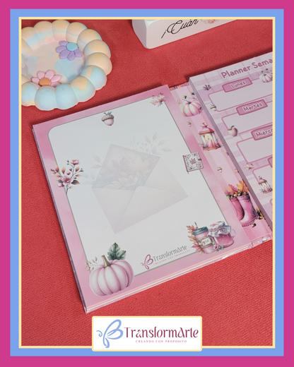 Set de Papelería “Amor Eterno” 🍁