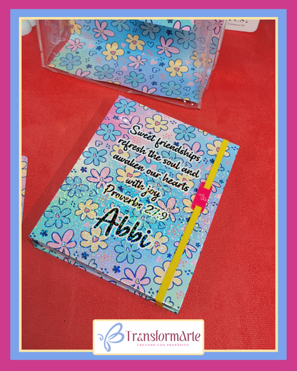 Floral Dreams 💜 – Set de Papelería Personalizado