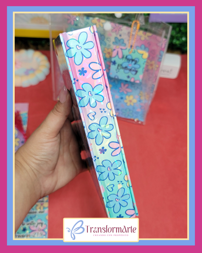 Floral Dreams 💜 – Set de Papelería Personalizado