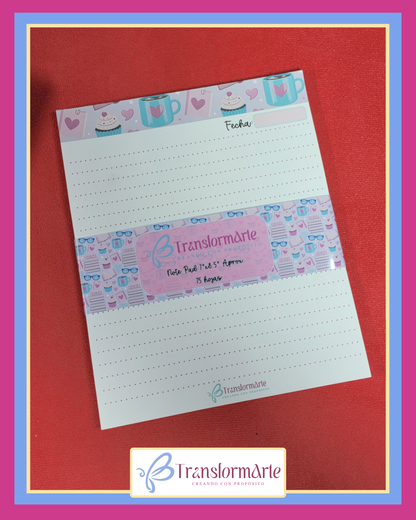 Dreamy Notes Kit – Set de Papelería Personalizada – Libreta, Notas, Bolígrafo y Separador
