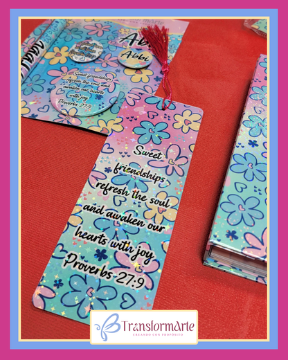 Floral Dreams 💜 – Set de Papelería Personalizado