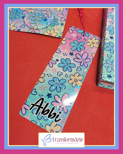 Floral Dreams 💜 – Set de Papelería Personalizado