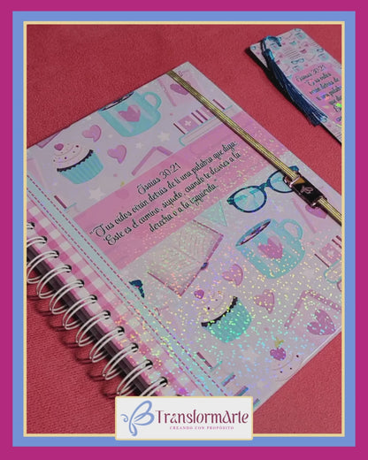 Dreamy Notes Kit – Set de Papelería Personalizada – Libreta, Notas, Bolígrafo y Separador