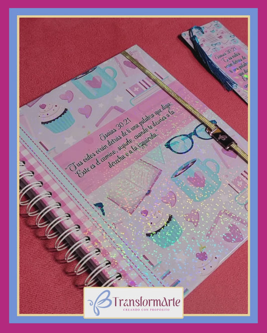 Dreamy Notes Kit – Set de Papelería Personalizada – Libreta, Notas, Bolígrafo y Separador