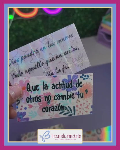 Set de 100 Tarjetas Cristianas con Mensajes Positivos – Español